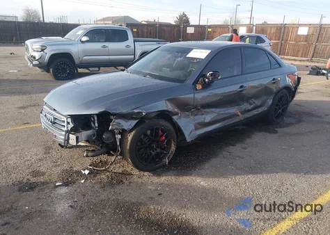 2017 Audi A4 2.0T Premium from USA, damaged, VIN WAUANAF46HN066621